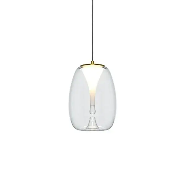 Lampa suspendata NAVERO GOLD - CLEAR - Transparent