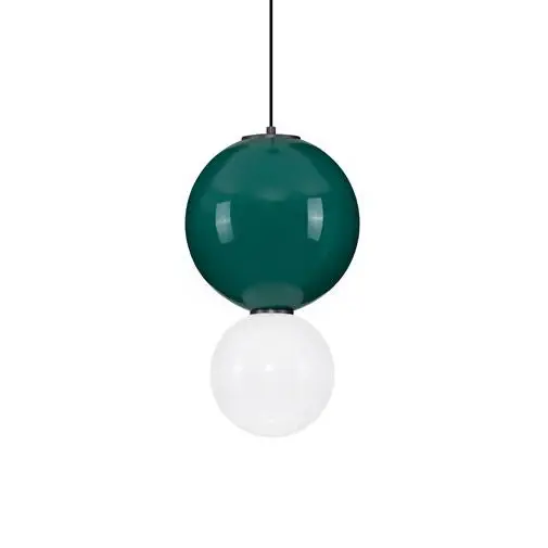 Lampa suspendata NOESIS - Verde inchis