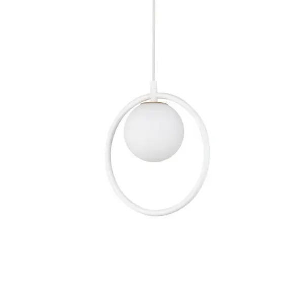 Lampa suspendata PALMYRA ROUND - Alb