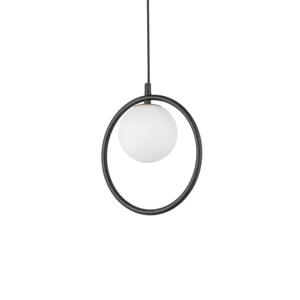 Lampa suspendata PALMYRA ROUND - Negru