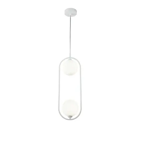 Lampă suspendată PARK 2L - Alb
