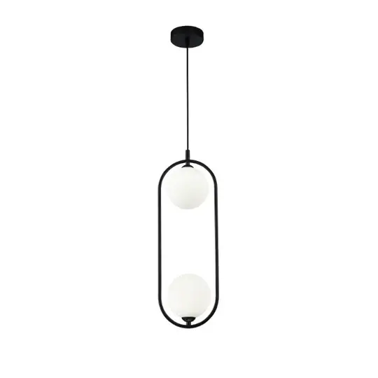 Lampă suspendată PARK 2L - Negru