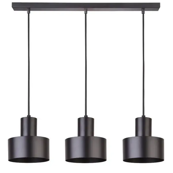 Lampă suspendata RIF 3L - Negru