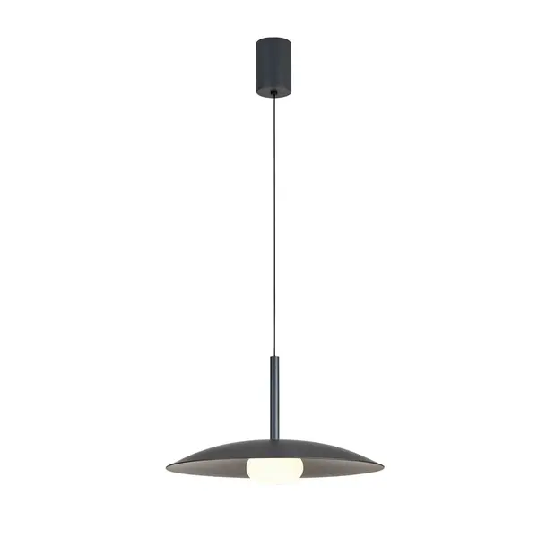 Lampa suspendata RITA ROUND - Gri inchis