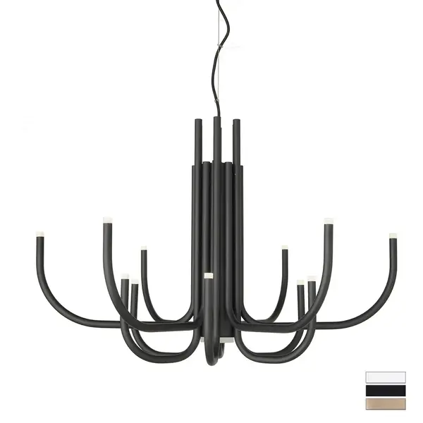 Lampa suspendata SEBRA - Negru