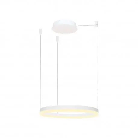 Lampa suspendata SELMA Ø60 CM - Alb
