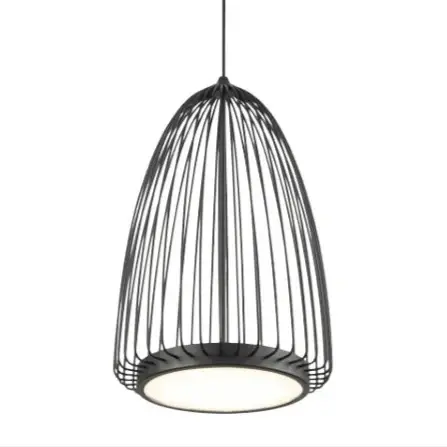 Lampa suspendata TANGREDI Ø22 CM - Negru