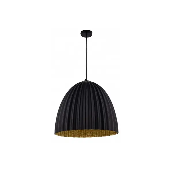 Lampă suspendată TELMA BLACK/GOLD - 50CM