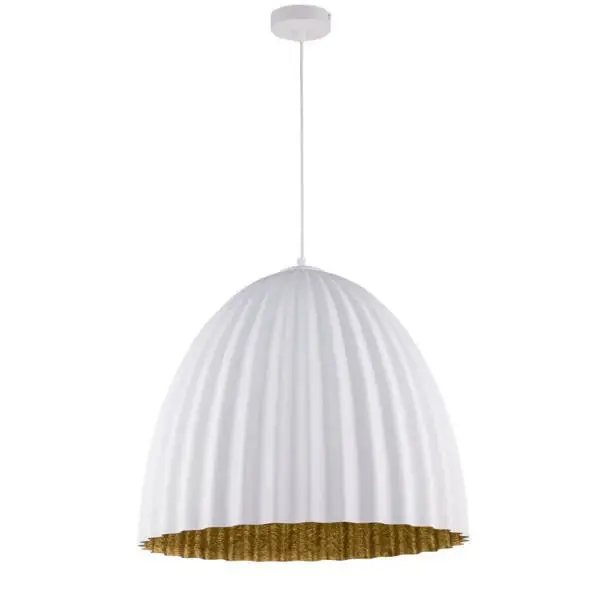 Lampă suspendată TELMA WHITE/GOLD - 50CM