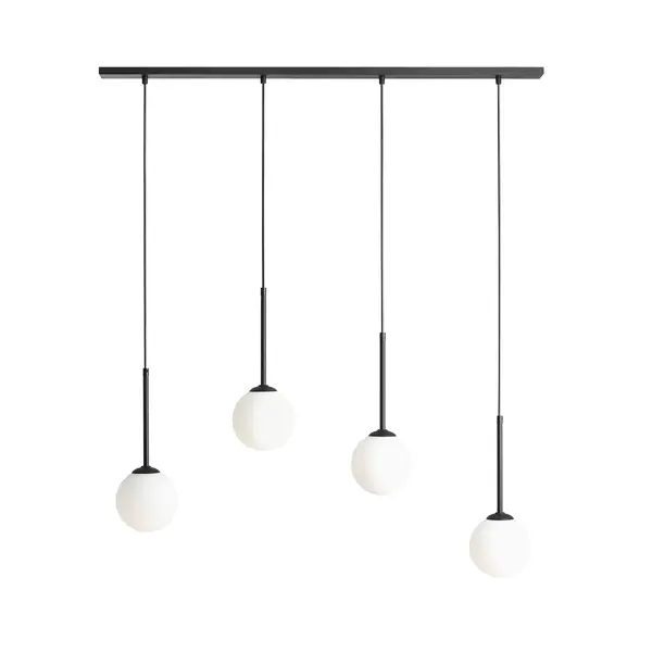 Lampa suspendata TEZUL QUATTRO - Negru