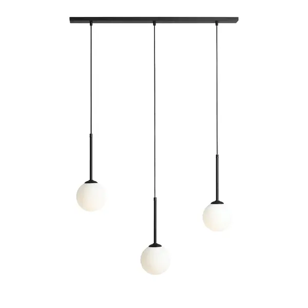 Lampa suspendata TEZUL TRIO - Negru