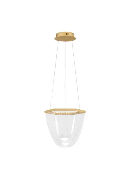 Lampa suspendata TRIAC dimabila VALENTIN - Ø 35cm / Gold