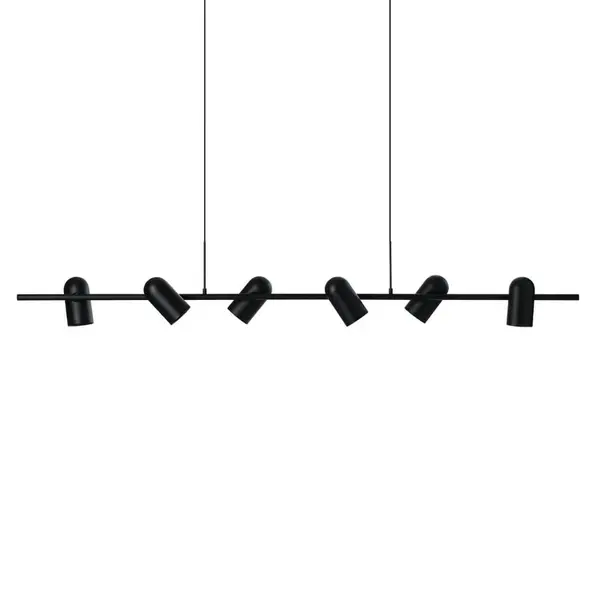 Lampa suspendata VARLIS LINIAR - Negru