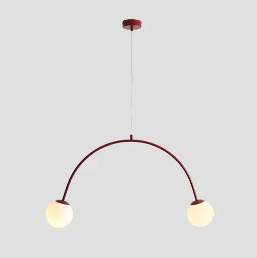 Lampa suspendata VARSTI DUO - Rosu