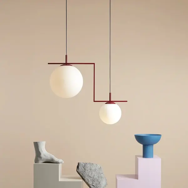 Lampa suspendata ZURI RED WINE - Default Title