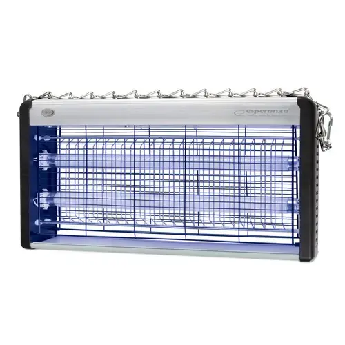 Lampa UV anti - insecte, 30W, Esperanza Swift, tensiune interioara 2500 V, acoperire 100 mp