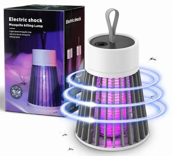 Lampa UV anti insecte portabila incarcare USB 1200mAh