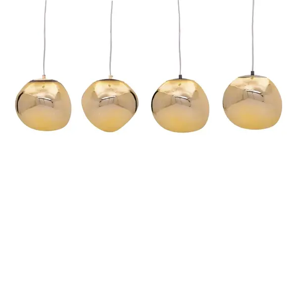 Lampa Vidro, Pako World, E27, Auriu, 60x15x80 cm