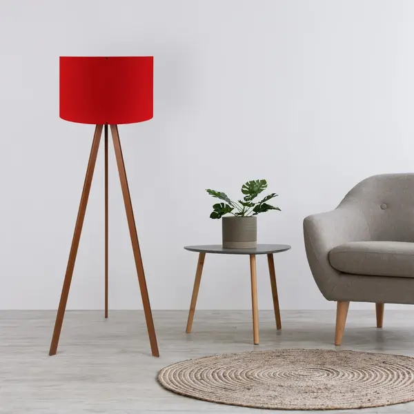 Lampadar AYD Rosu 38x140 cm