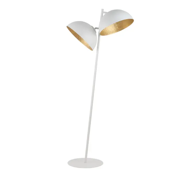Lampadar CHRISTA - Alb/Gold