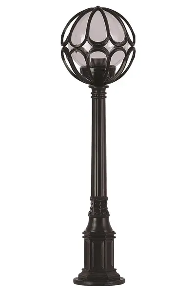 Lampadar de exterior M3B Negru 95x23 cm