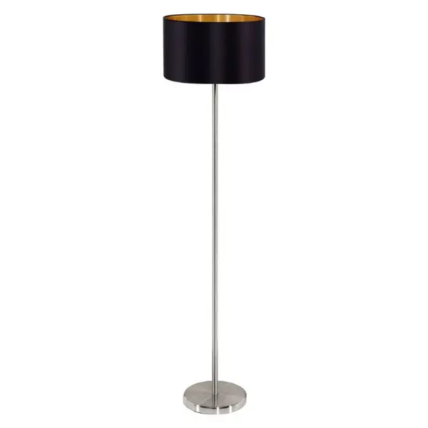 Lampadar MASERLO - Negru/Gold