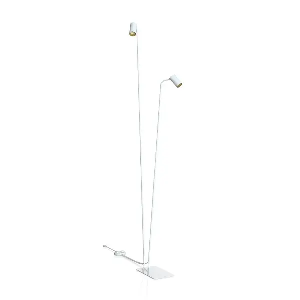 Lampadar MONOS 2L - Alb/Gold