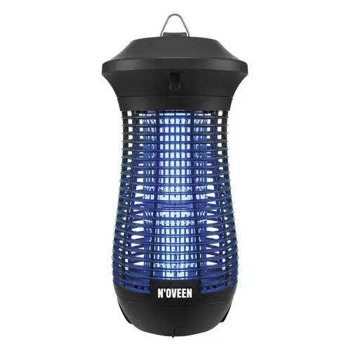 Lampion electric anti-insecte Noveen IKN24, Profesionala, UV 24 W, 4000 V (Negru)