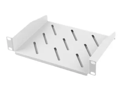 LANBERG AK 1012 S - Polita Fixa Rack 10 , 1U, 254 180 mm, 20 kg, Gri RAL7035