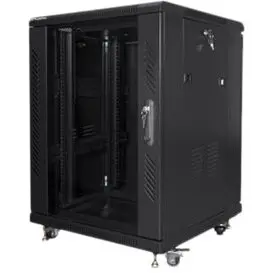 LANBERG Cabinet Lanberg Rack 19 , de sine statator,15U/600x600 (pachet plat), Negru