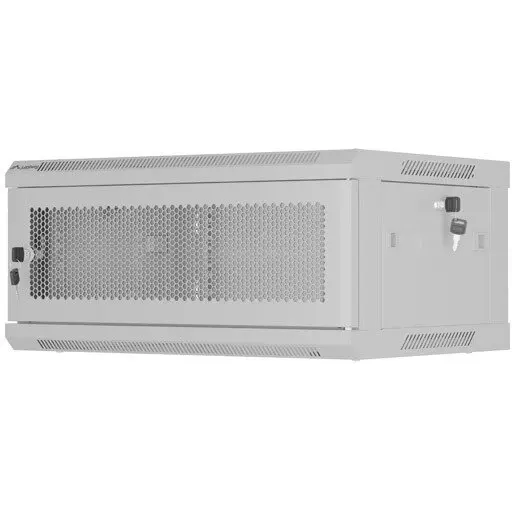 LANBERG Cabinet metalic Lanberg WF01-6404-23S 4U, Wall mount, 450 mm, Metal door, Gri