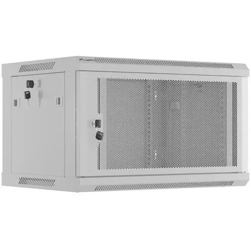LANBERG Cabinet metalic Lanberg WF01-6406-23S 6U, Wall mount, 600 x 450, Metal door, Gri