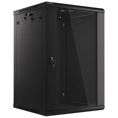 LANBERG Cabinet metalic Lanberg WF01-6418-10B, 19inch, 18U, 600 x 450
