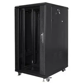 LANBERG Cabinet Rack Lanberg FF01-6822-12B, Free-standing, 19 inch, 22U, dimensiune 600 x 800 mm, Negru