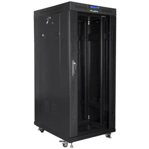 LANBERG Cabinet rack Lanberg FF01-8027-12BL, 27U, 800x1000mm, cu display LCD