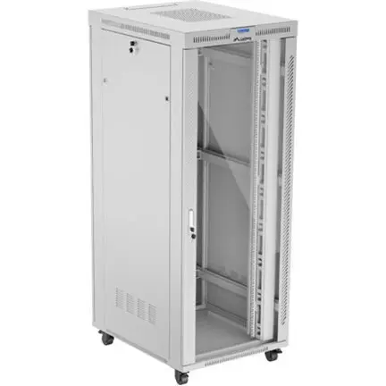 LANBERG Cabinet Rack Lanberg FF01-8042-12SL, Free standing, 19 inch, 42U, dimeniune operationala 800 x 1000 mm, usa sticla securizata, Gri