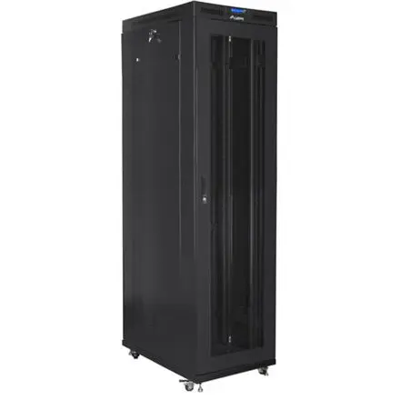 LANBERG Cabinet Rack Lanberg FF01-8047-23BL, Free-standing, 19 inch, 47U, dimensiune operationala, 800 x 1000 mm, usa perforata, Negru