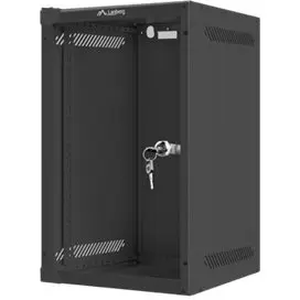 LANBERG Cabinet Retea Lanberg, 9U, 10 inch, 280x310 mm, Montare perete, Negru
