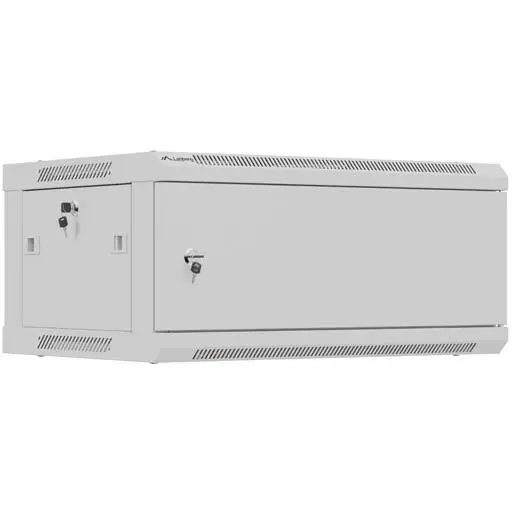 LANBERG Cabinet Retea LANBERG WF01-6404-00S, 19 inch, 4U, 600x450mm, Usa metalica, Gri