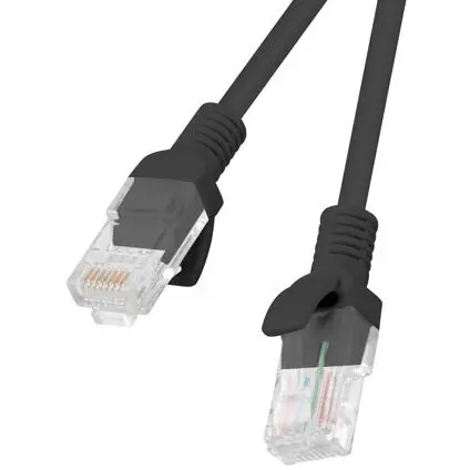 LANBERG Cablu de retea Lanberg PCU6-10CC-0150-BK 1,5 m Cat6 U/UTP (UTP) Negru