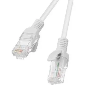LANBERG Cablu de retea tip patchcord Lanberg RJ45 cat. 6 UTP 0.5m gri, 10-pack