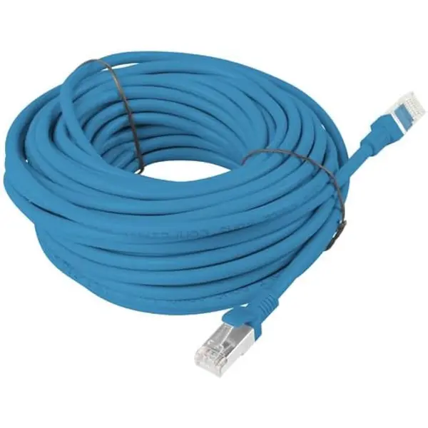 LANBERG Cablu UTP Lanberg PCU6-10CC-1500-B, Patchcord, CAT.6, 15 m, Albastru