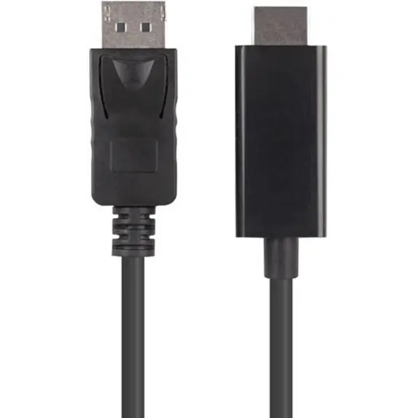 LANBERG Cablu video Lanberg DisplayPort Male la HDMI Male, v1.1, 1.8m, Negru