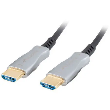 LANBERG Cablu video Lanberg HDMI Male - HDMI Male, v2.0, Optical active, 10 m, Negru