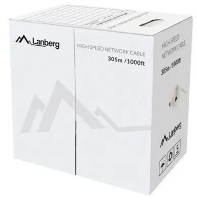 LANBERG Cabluri UTP Cat 5e, Lanberg, 305m, verde, 24 AWG