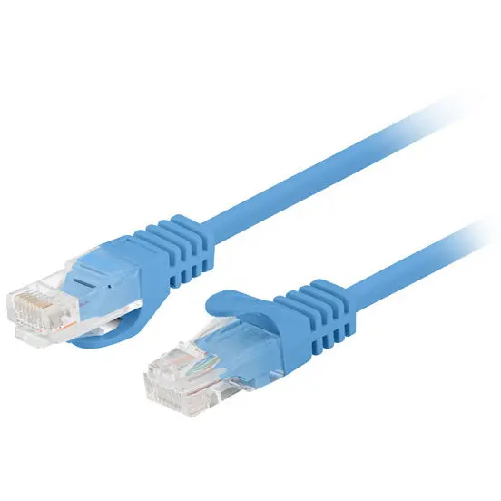 LANBERG Lanberg Patchcord RJ45 cat. 5e UTP 0.25m , albastru