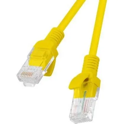 LANBERG Lanberg Patchcord RJ45 cat. 5e UTP 10m yellow