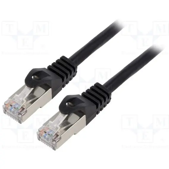 LANBERG Lanberg Patchcord RJ45 cat.6 FTP 2m , negru