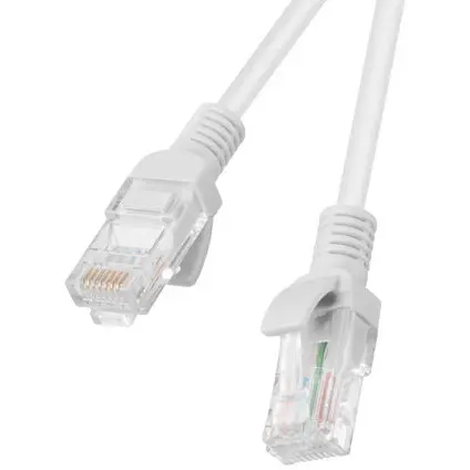 LANBERG Lanberg Patchcord RJ45 cat. 6 UTP 1m Gray, pachet de 10
