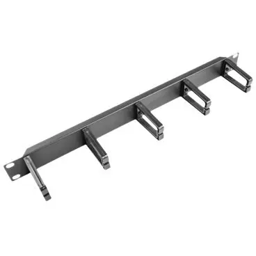 LANBERG Panou Management Cabluri Lanberg 19 Tip B, 1U, Negru